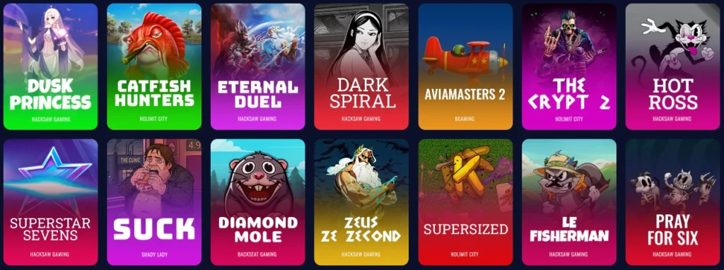 Podgląd strony partnerskiej Rockstarwin Casino
