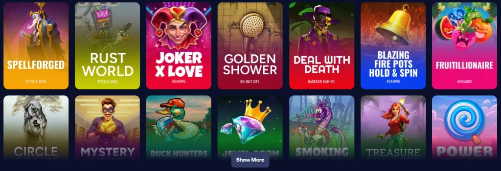 Podgląd strony partnerskiej Rockstarwin Casino